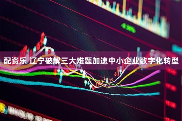 配资乐 辽宁破解三大难题加速中小企业数字化转型